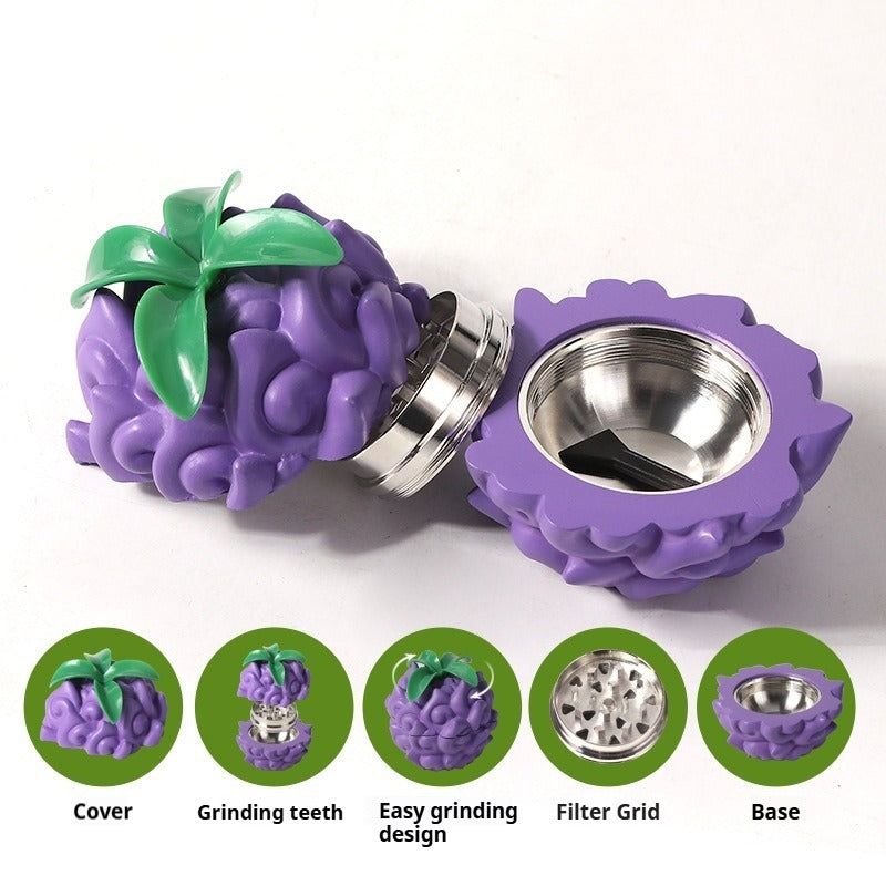XIEFFICH Devil Fruit Spice Grinder - Anime Kitchen Collectible（Mera Mera no Mi）